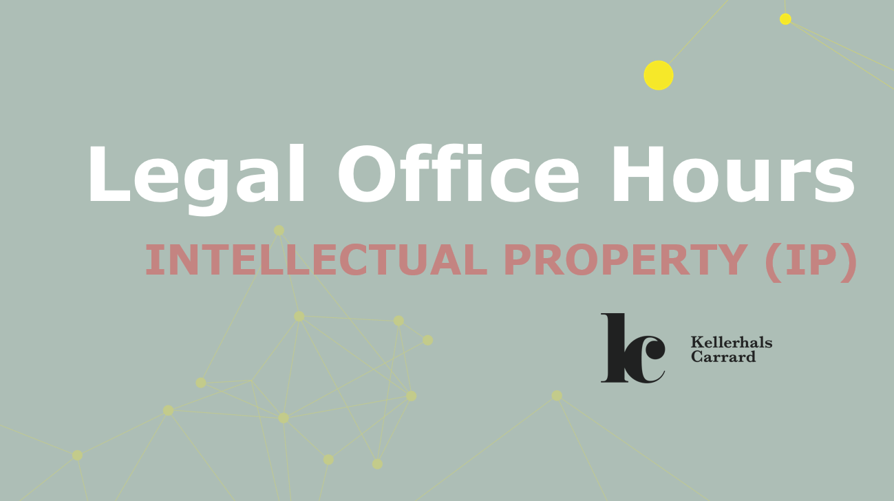 Legal Office Hours Intellectual IP Hosted By Kellerhals Carrard